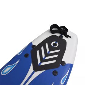 vidaXL Surfboard Blue 170 cm