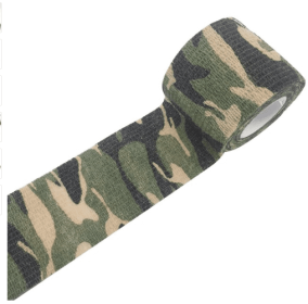 Camouflage Non-woven Elastic Bandage (Self-adhesive) (Option: 1style-5cm-1pc)