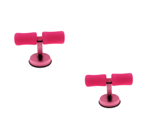 Sit Up Bar Trainer (Option: Pink 2pcs)