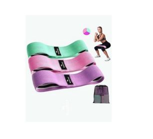 Resistance Band Elastic Hip Circle Fitness Squat Resistance Buttocks Circle Yoga (Option: Booty-Set-Q1)