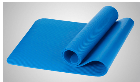 Eco-friendly NBR Yoga Mat (Option: Blue-183x61)