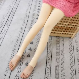 Sleek Legs Warm Fleece Pantyhose (Option: Skin Step Foot-320g)