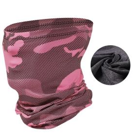 Sports headgear ice silk (Color: Pink)