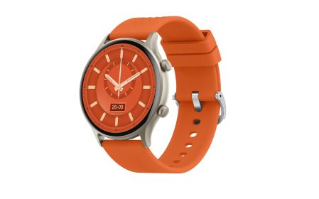 Smart Watch Bracelet True Rate Blood Oxygen Health Monitoring Sports Bluetooth Calling Electronic Watch (Option: Copper Orange)