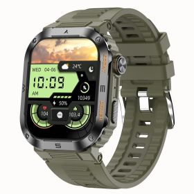 MT39 Outdoor Three-proof Sport Smart Watch (Color: Green)