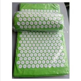 Acupuncture Yoga Cushion Massage Cushion and Pillow (Option: Fruit Green-Circular)