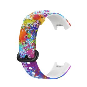 Printed Silicone Strap Wrist Strap (Option: Painted)