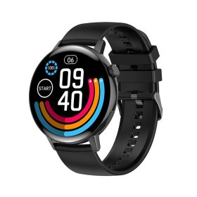 Bluetooth Calling Smart Watch Automatic Heart Rate Measurement (Color: Black)