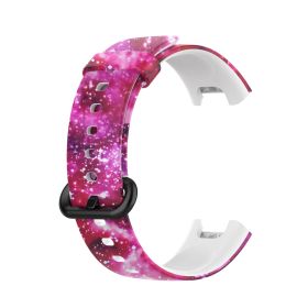 Printed Silicone Strap Wrist Strap (Option: Starry Sky)