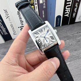 Square Quartz Watch Tank Men (Option: Style 1)