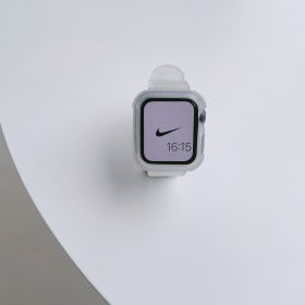 Simple Solid Color Transparent Frosted Silicone Strap (Option: Transparent-38To40mmTo41mm)